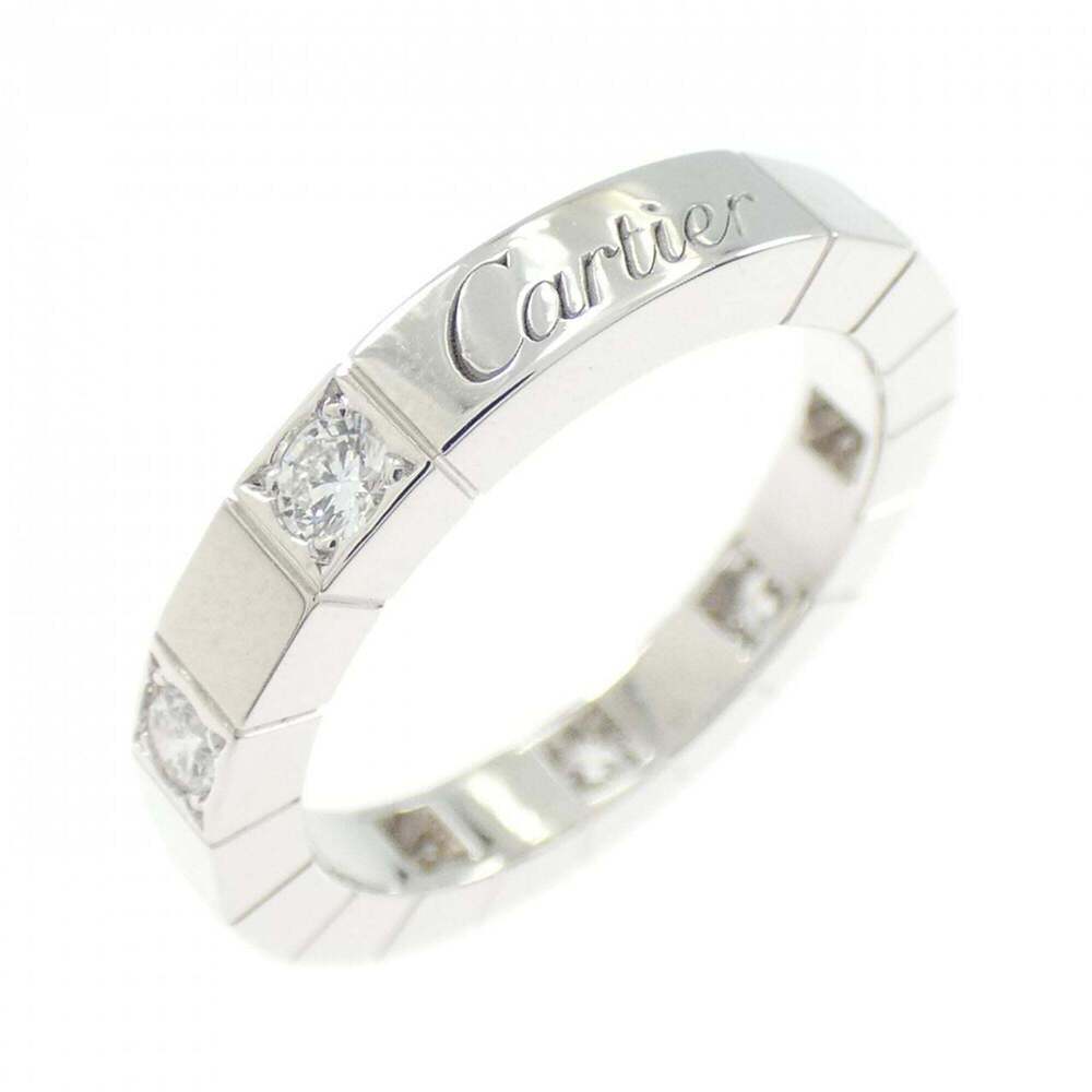 CARTIER Silver Diamond Lanier Ring - Picture 2 of 5